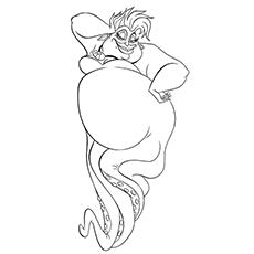 ursula coloring pages