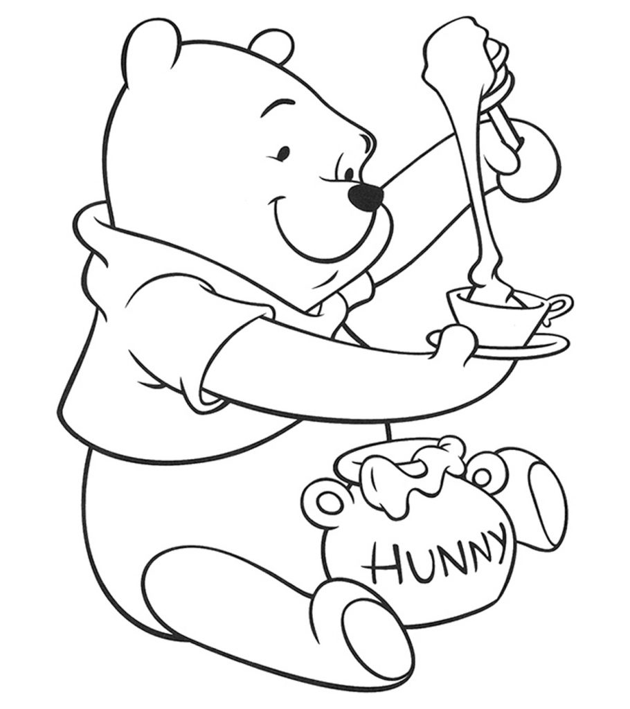 Top 20 Free Printable Bear Coloring Pages Online