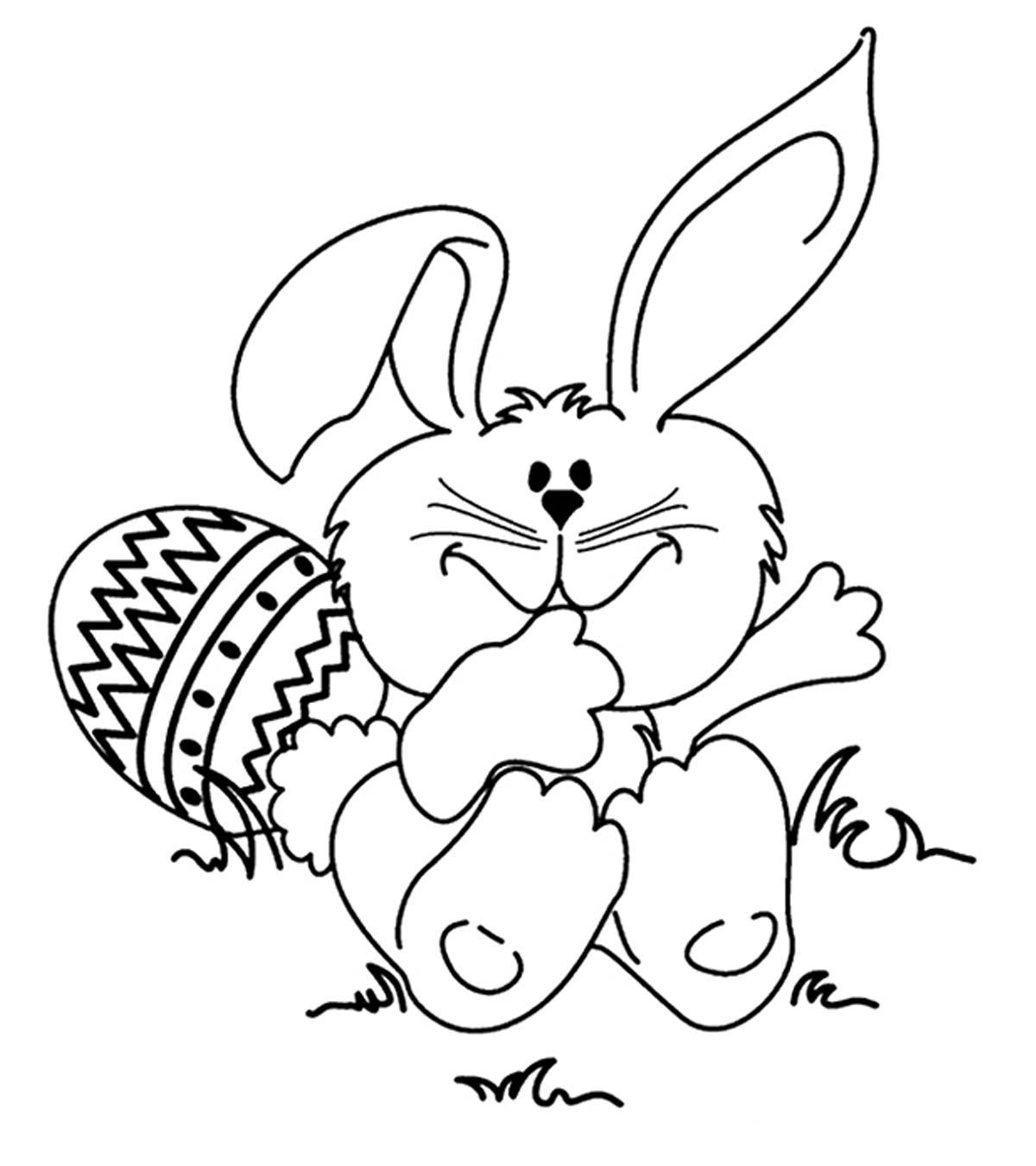 lop eared rabbit coloring pages