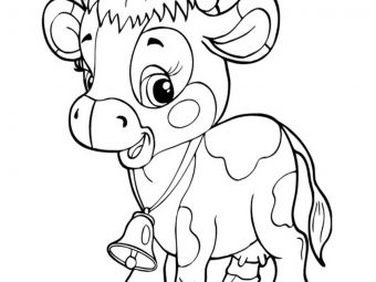 15 Best Cow Coloring Pages For Your Little Ones