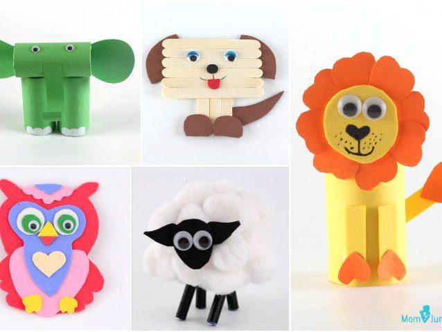 15 Easy-to-make Animal Crafts For Kids