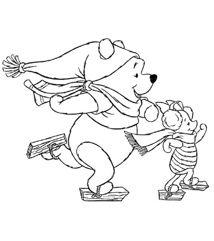 disney christmas coloring pages free