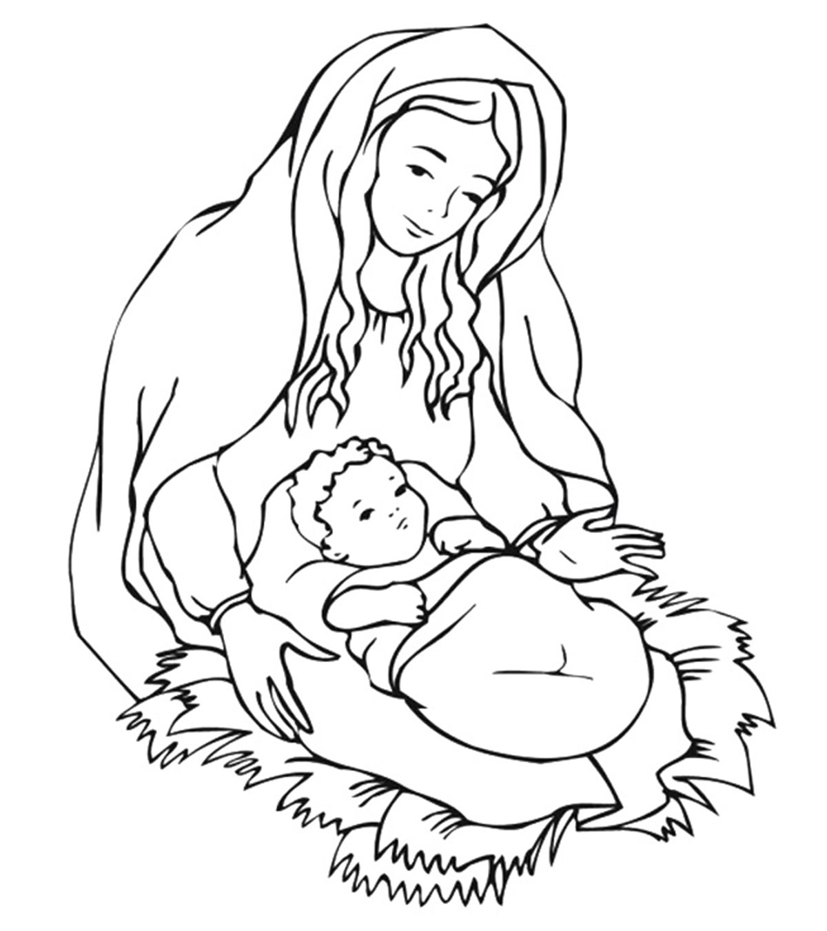 Top 25 Free Printable Christmas Coloring Pages Online