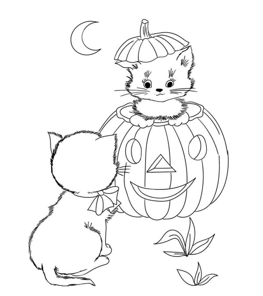 Halloween Coloring Pages To Print And Color