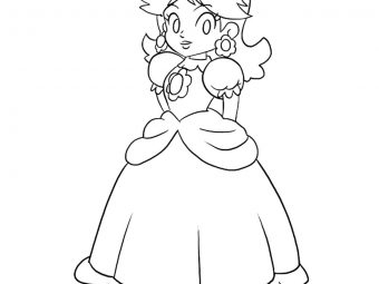 25 Best 'Princess Peach' Coloring Pages For Your Little Girl