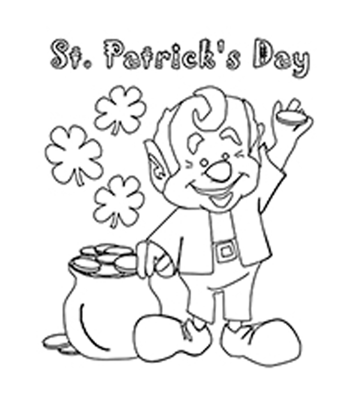 Top 25 Free Printable St Patrick S Day Coloring Pages Online