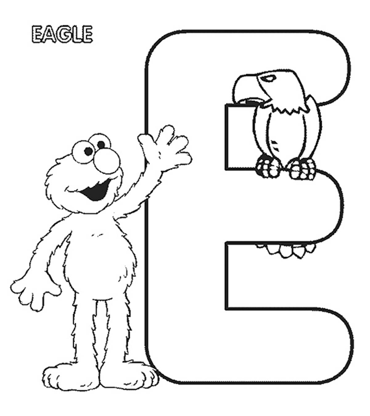 baby sesame street characters coloring pages