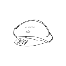 Printable best ship hat coloring pages