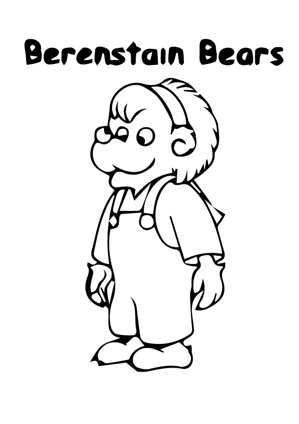 A-Berenstain-Bears-Lizzy-Coloring