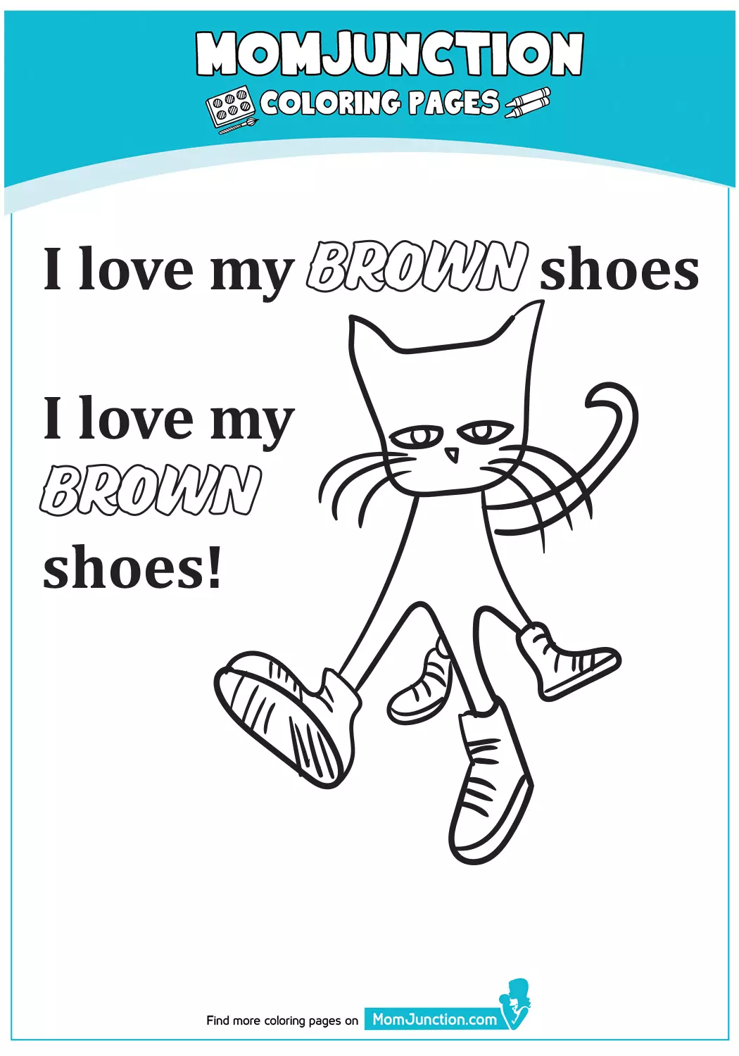 A-PetetheCat-Coloring-Brown