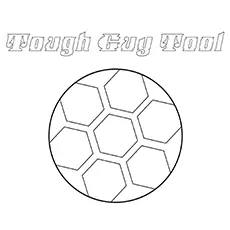 A soccer ball sport coloring page_image