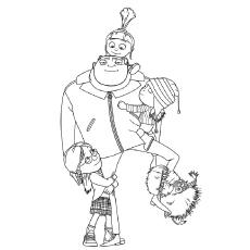 FREE Despicable Me 2 Coloring Pages - Jinxy Kids