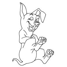 Top 25 Free Printable Dog Coloring Pages Online