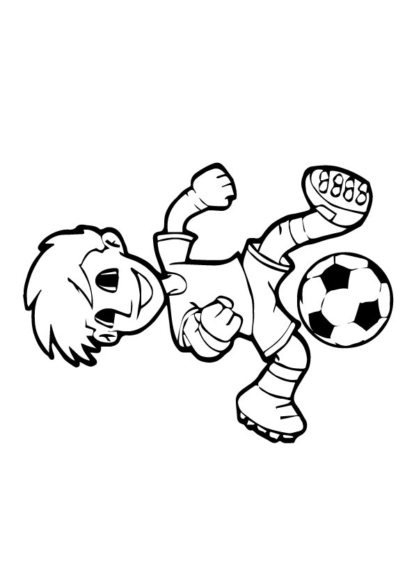 A-soccer-player-with-ball