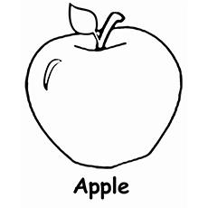 Top 30 Apple Coloring Pages For Your Little Ones