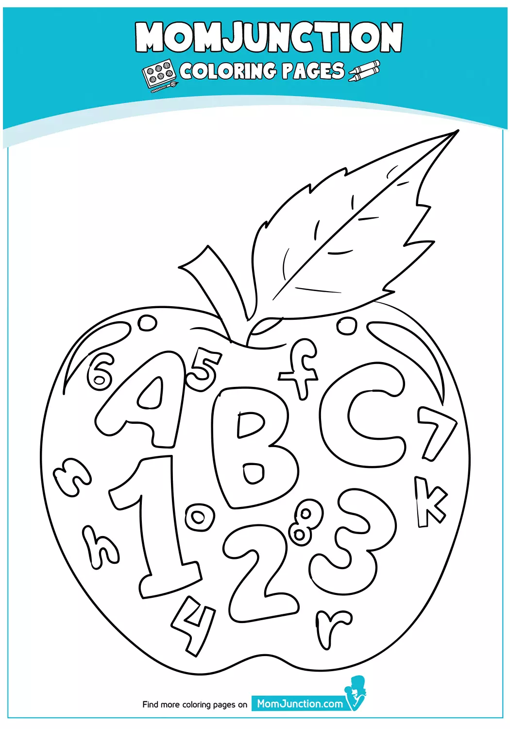 Apple-with-Numbers-and-Letters