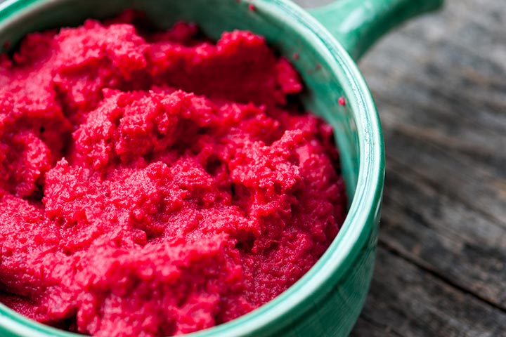 Mashed beet recipes for baby