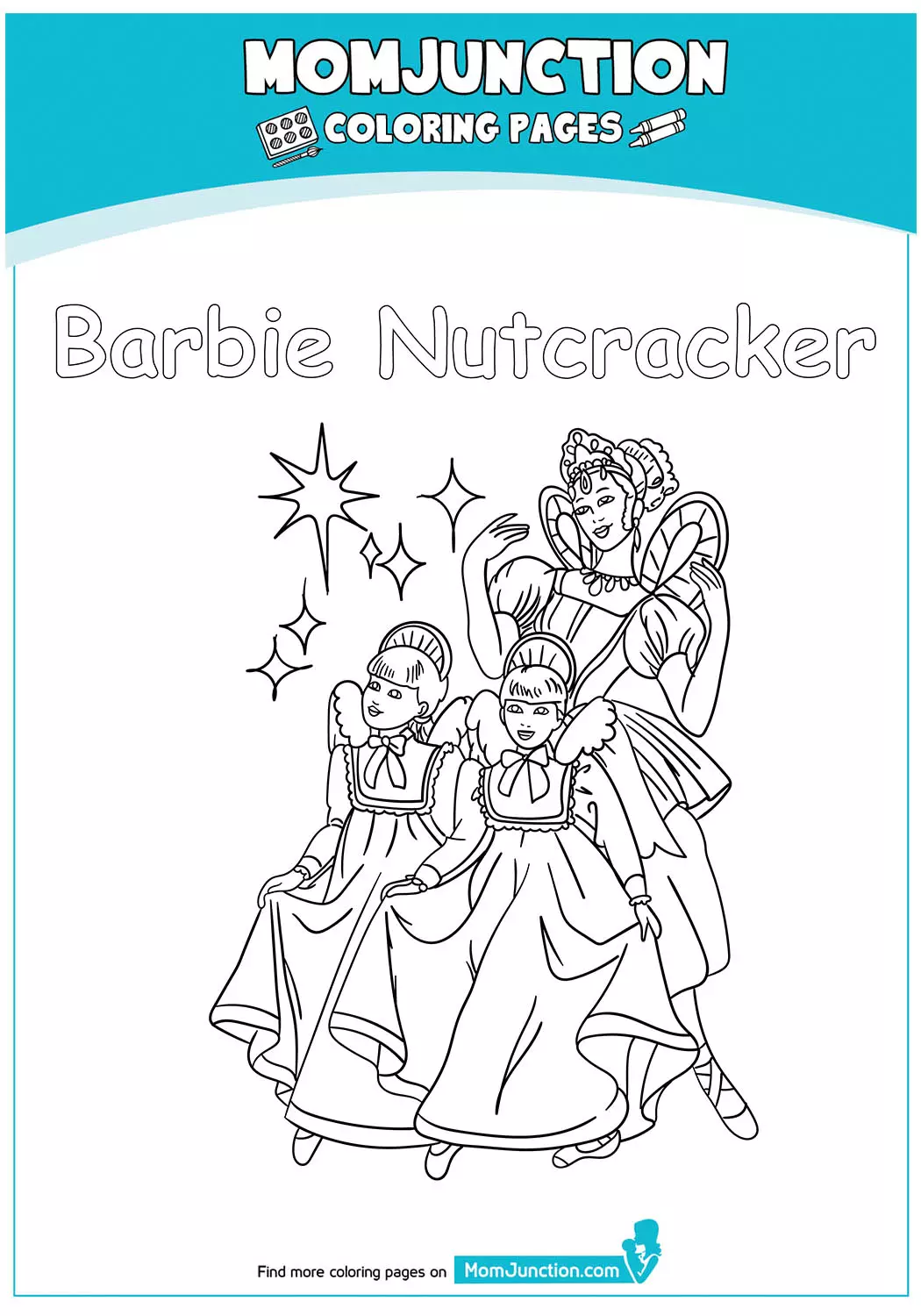 Barbie-Nutcracker-Colouring-Pages-17