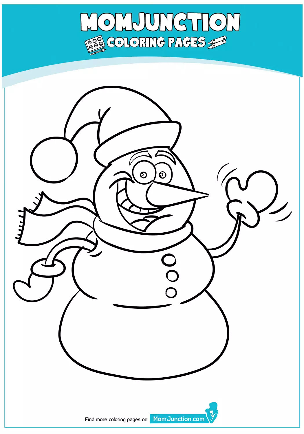 Cartoon-Snowman