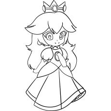 Chibi Princess coloring pages Free