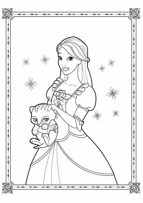 Coloring-Pages-Of-Barbie-And