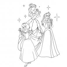 5500 Coloring Pages Disney Belle Pictures