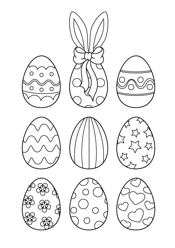 Easter-eggs-coloring-page