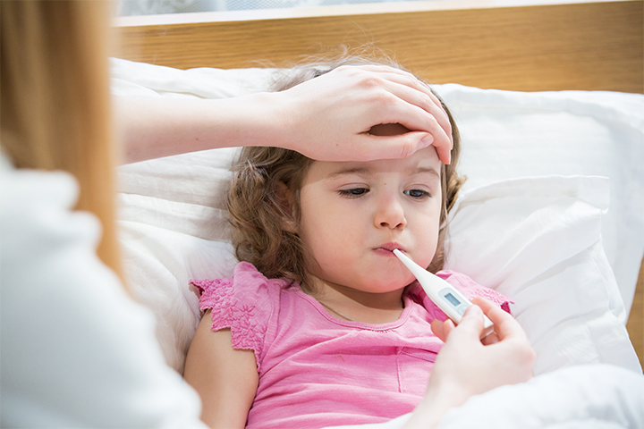 Fever is a symptom of aggravated staph infection