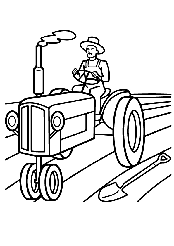 Free-Tractor-Coloring-Sheets