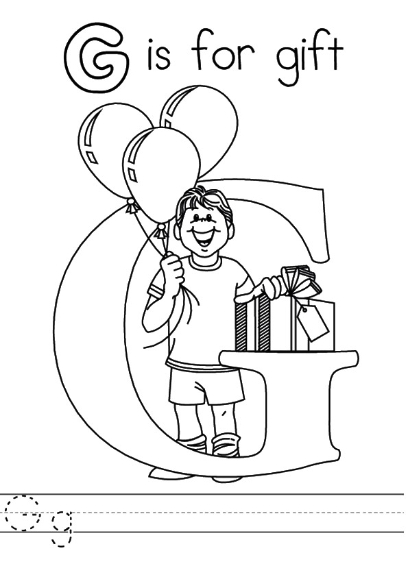 G-Coloring-Pages-gift