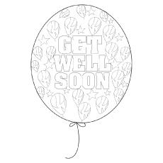 Top 25 Free Printable Get Well Soon Coloring Pages Online