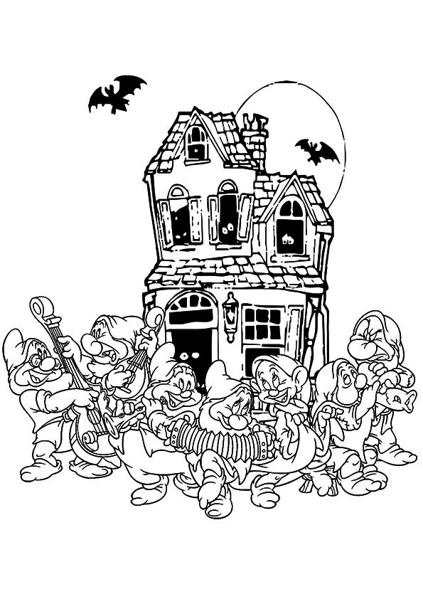 Halloween-House-music-pages-disney