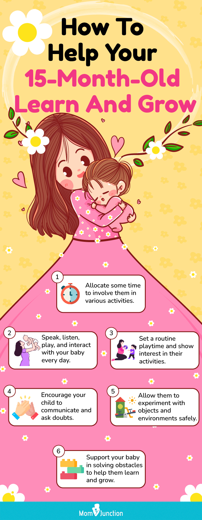 how to to help your 15 month old learn and grow (infographic)