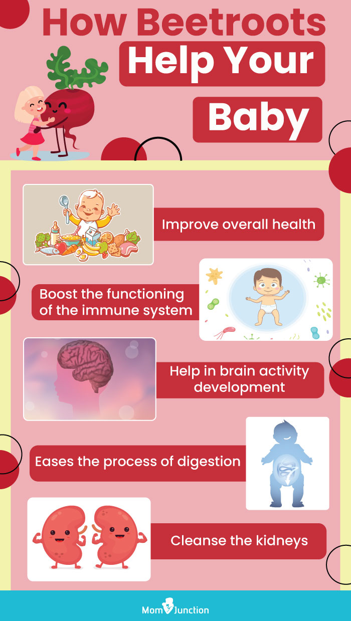 how beetroots help your baby [infographic]