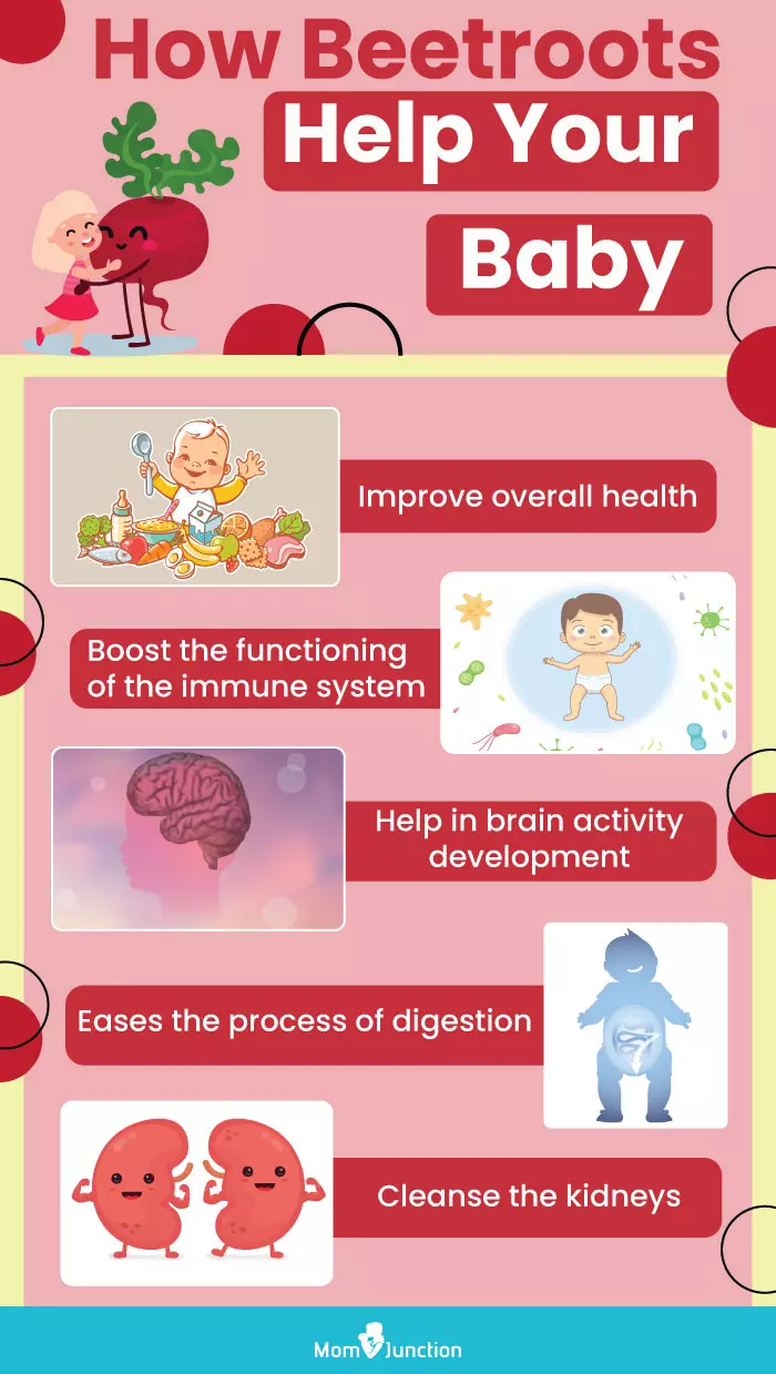 how beetroots help your baby (infographic)