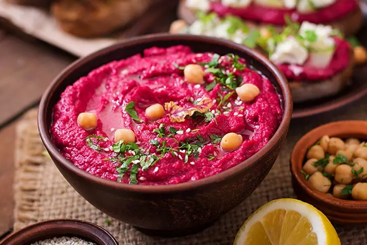 Mashed turnip & beet recipes for baby