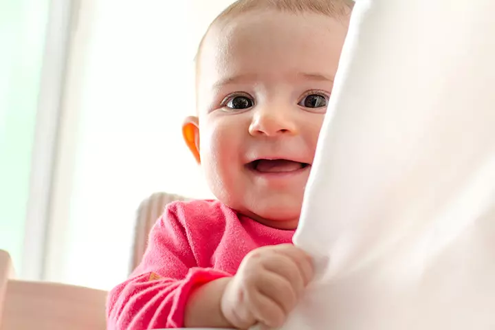 Peek-A-Boo Activity For 5-Month-Olds