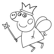 Top 35 Free Printable Peppa Pig Coloring Pages Online