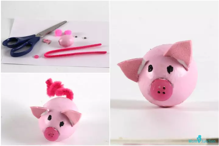 Fun pig themed animal crafts for kids