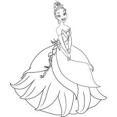 coloring pages of princesses for kids