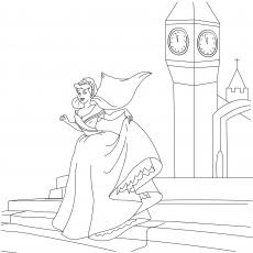 Princess coloring pages for girls