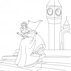 Fun princess coloring pages for girls