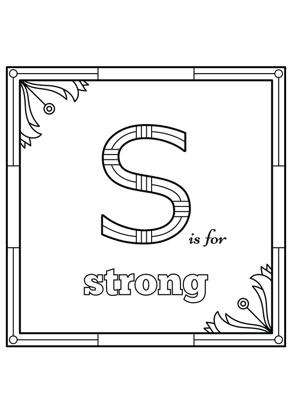 S-For-Strong