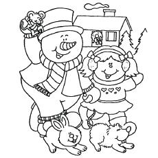 Download Top 24 Free Printable Snowman Coloring Pages Online