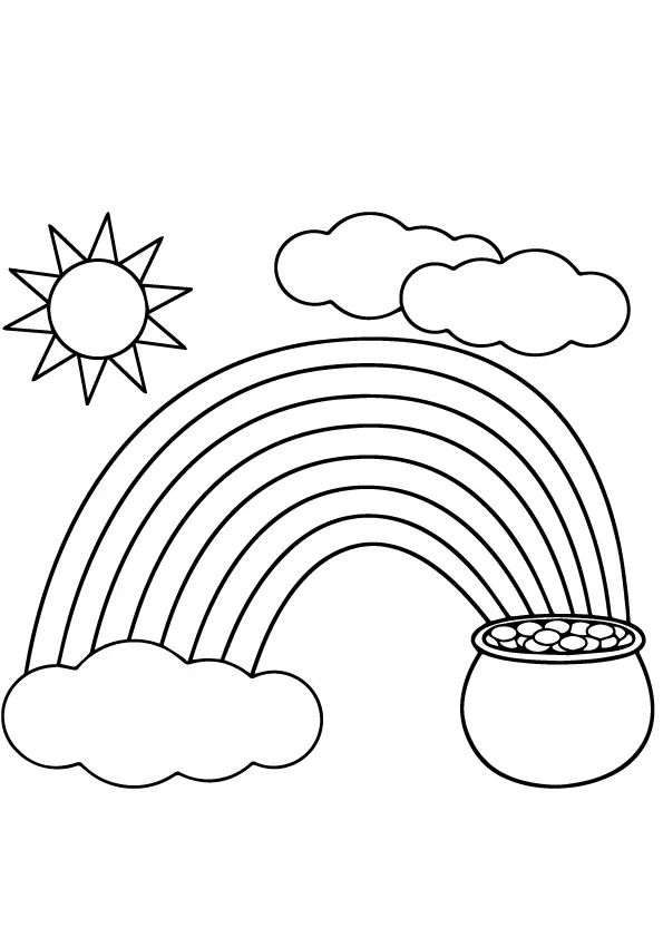 St-patricks-Coloring-sheets-6-rainbow