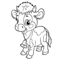 Top 15 Free Printable Cow Coloring Pages Online