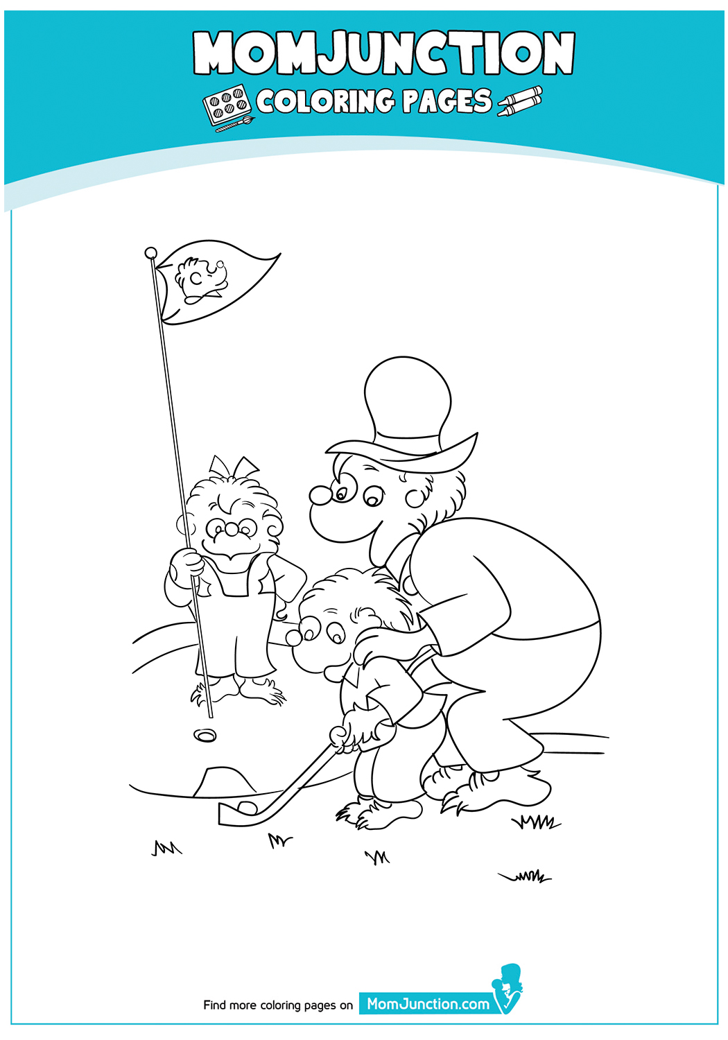 The-Berenstain-Bears-And-The-Game-of-Golf-17