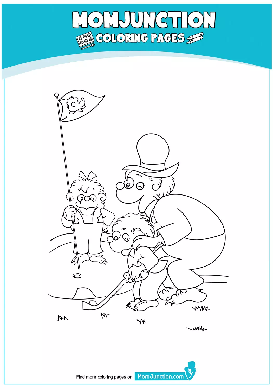 The-Berenstain-Bears-And-The-Game-of-Golf-17