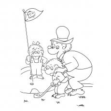 berenstain bears coloring pages for kids