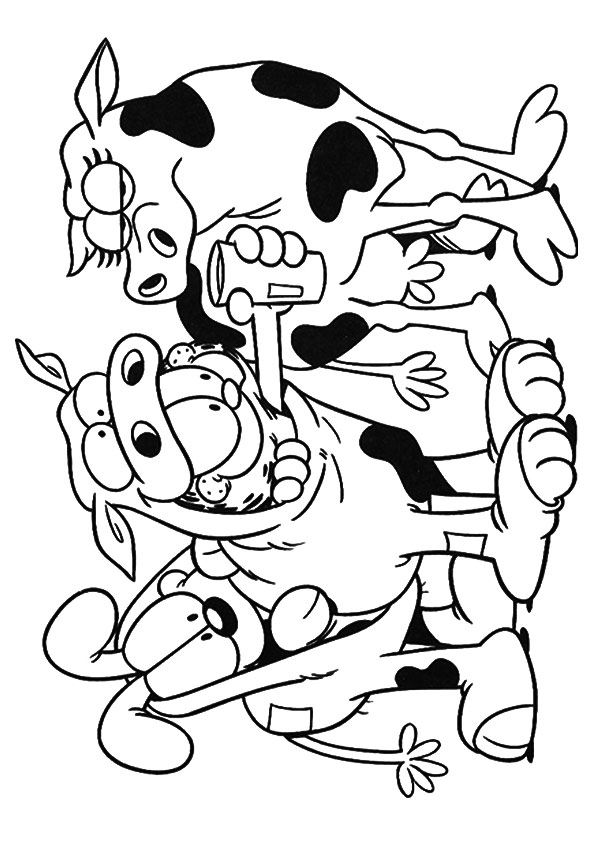 The-Garfield-Dressed-As-A-Cow